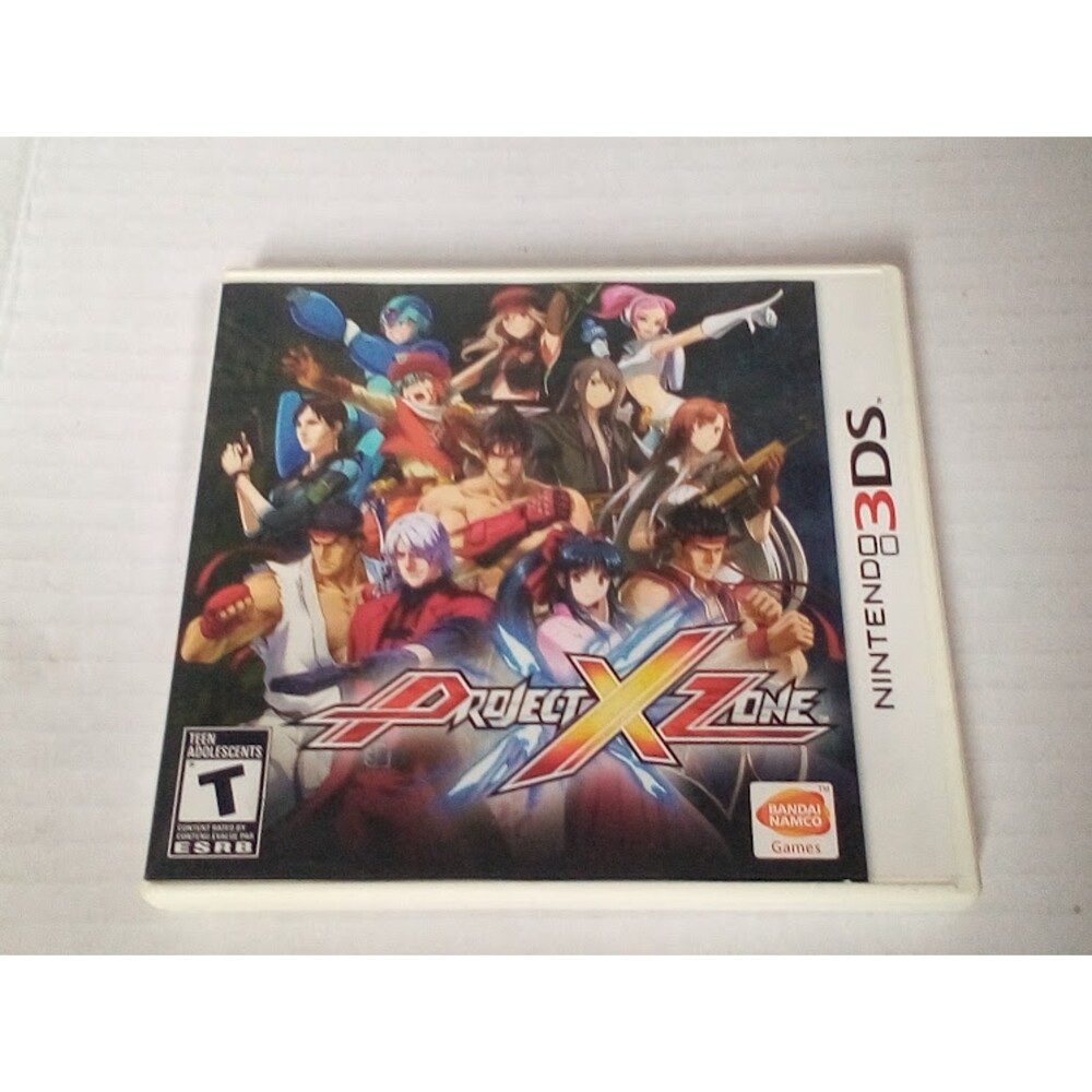 Nintendo 3DS Project X Zone Video game Complete In Box - Picture 2 of 9